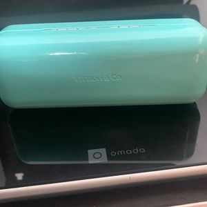 Tiffany n co empty sunglasses case